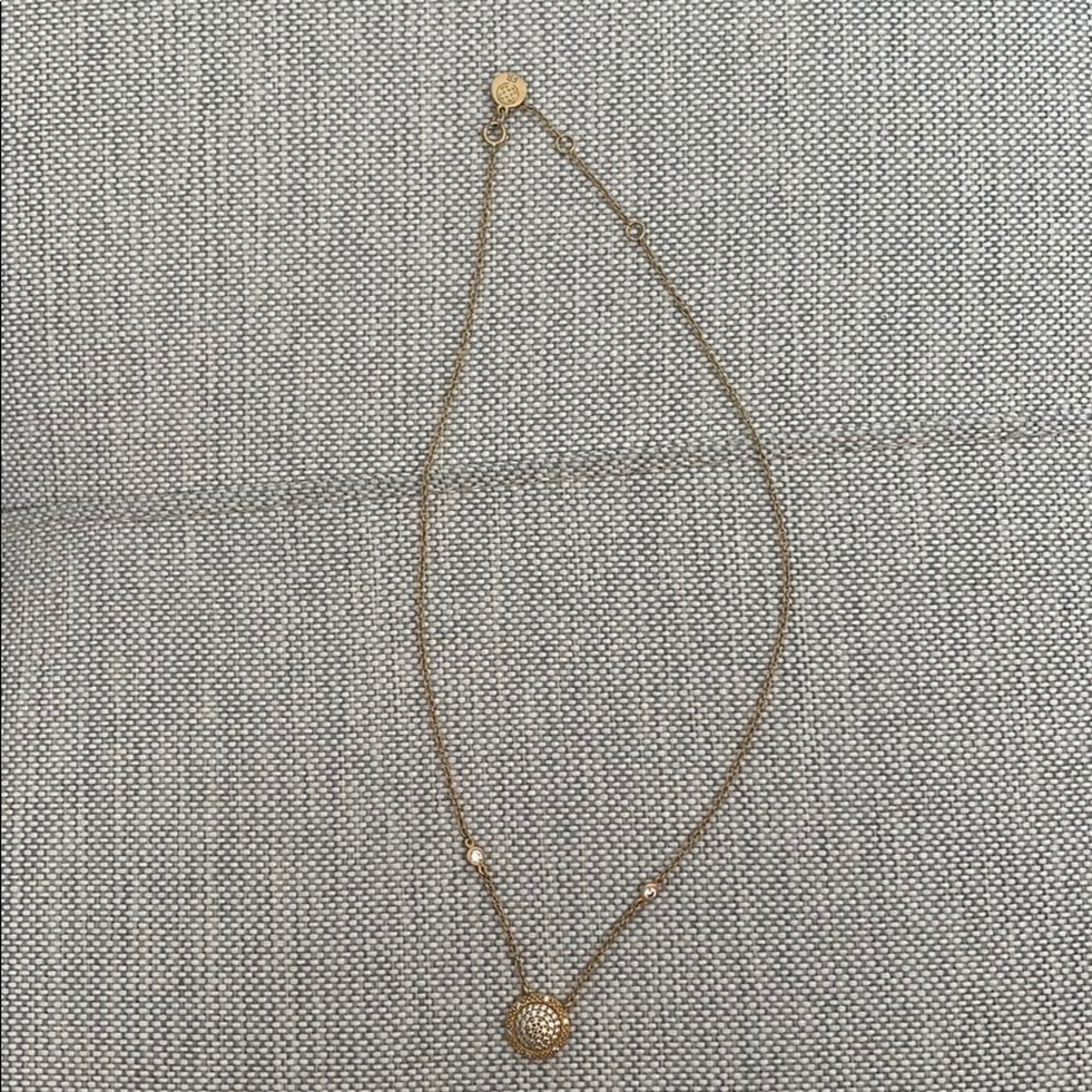 Gold necklace